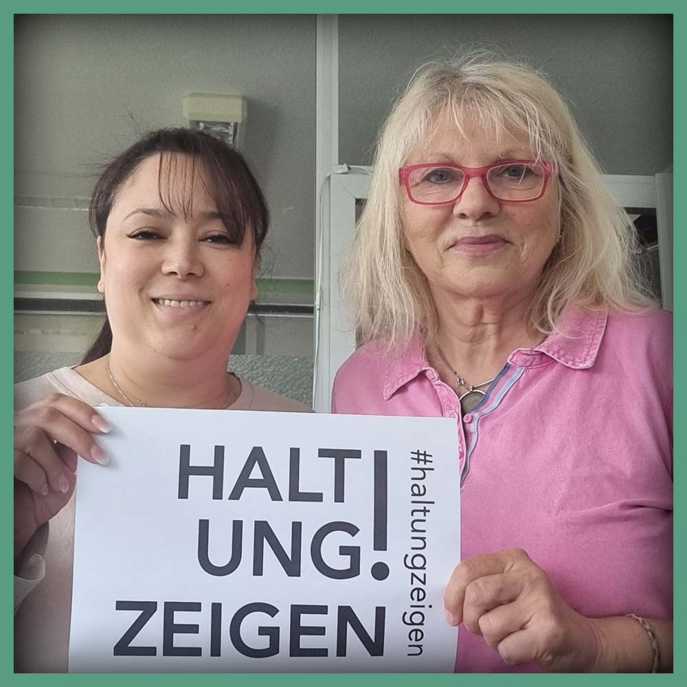 Mona Hamza und Angela Lenhoff-Frohme